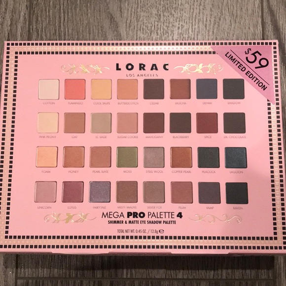 LORAC Other - ✨BRAND NEW LORAC Mega Pro 4 Eyeshadow Palette